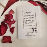 Seed Paper - Greeting Cards - Eco Friendly - Valentines Day - Flower Cards - Plant Paper - Plant - Greeting Cards - Love Gift - Gift for Her
