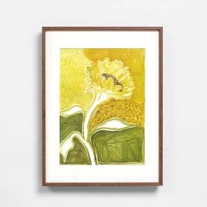 SUNFLOWER Art Print