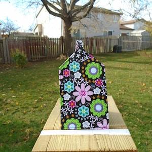Floral Luggage Tag
