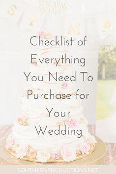 Checklist of Everything You Need to Purchase for your wedding Flower Delivery