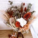 Rustic/ native/ wedding bouquet/ buttonhole