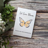 Let Love Bloom, Handmade Non-Custom, AS-IS, Ready to Ship, Shower, Seed Packet Envelope Favours, Envelopes ONLY, diy kit, Make Your Own