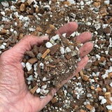 Aroid potting mix,  Rich organic mix for Arum & Monstera, Soil based tropical plant potting medium, Small batch made and ready to ship