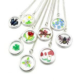 Valentines spring happy charms murine pendant coin mosaic honeybee butterfly toadstool trillium forgetmenot