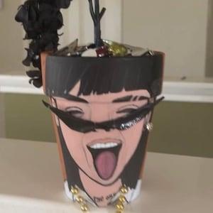personalized plant pot | gift ideas | peso pluma | flower pot | custom plant pot| orchids plants | birthday gift | garden decor