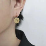 Personalized Birth Flower Earrings, Minimalist Earrings Gift, Dainty Earrings