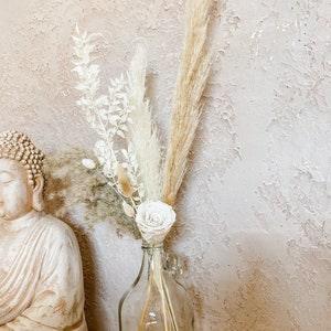 Pampas Rose Bouquet | Dried Floral Arrangement