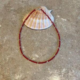 Seed Bead Necklace / choker