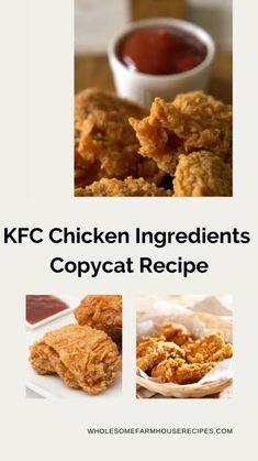 KFC Chicken Ingredients Copycat Recipe Flower Delivery