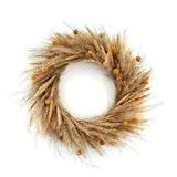 Rustic Dried Nature Flower Big Herb Wreath 18????, Christmas Wreath Wall Hanging