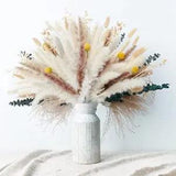 Pampas Grass, 100 Pcs Natural Dried Plant Flowers, Pampas Grass Plant, Boho