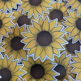 Sunflower Waterproof Sticker