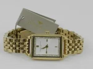 NEW LISTINGOLIVIA BURTON Women's Quartz Carnation Gold-Tone Stainless Steel Bracelet NO BOX