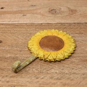 Vintage Cast Iron Sunflower Design Wall Hook