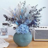 Natural Dried Flower Bouquet, Dried Pampas Grass Decor, Dried & Preserved