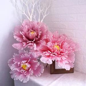 Large Artificial Peony Flower Background Arch Fake Flower Studio Shooting Props