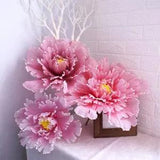 Large Artificial Peony Flower Background Arch Fake Flower Studio Shooting Props