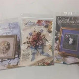 Set Of 3 Floral Bouquet Of The Month Master Series Collectors Potpourri Kit Rare
