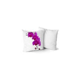 Throw Pillow Cover / Orchids