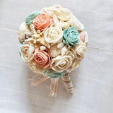 Shell Bouquet, Sola flowers, Bridal Bouquet Sea, Bridesmaid Bouquet Sea, Beach Wedding, Nautical Wedding, Starfish
