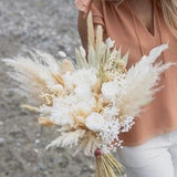 Bridal Bouquet, Wedding Bouquet, Floral Arrangement, Dried Flowers, Pampas Bouquet, Boho Bride