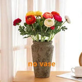 1pcs Artificial Silk Flowers Ranunculus Wedding Party Home Decor Girls Gift