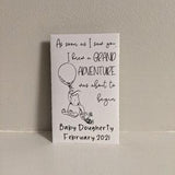 Set of 10 Seed Favor Envelope, personalize color, gold foil or black font