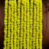 20 pc Artificial Marigold Flower Hanging Garland Vine Wedding Decor|Yellow color