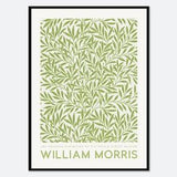William Morris Willow Bough Vintage Poster Reproduction Art Print | Colorful Art, Victoria & Albert Art Museum Exhibition, Art Nouveau #W01