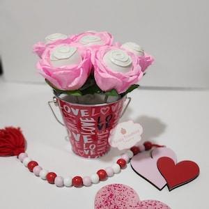 Rose Cake Pop Bouquet - 1/2 Dozen