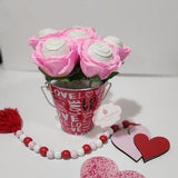 Rose Cake Pop Bouquet - 1/2 Dozen