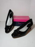 Black Kitten Heels W/Black Carnation Medallions Torta Caliente Women's 11M