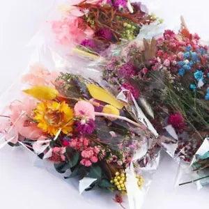 1 Bag Mix Dried Flowers Random Dry Flower Craft Decoration Natural Floral Flower