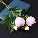 Flower Artificial Bouquet Silk Peony Wedding Home Table Decoration Arrange Plant