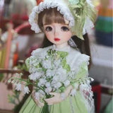 3PC Miniatures 1:6 Scale Dollhouse Lily of The Valley Flowers Greenhouse Decor