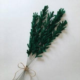 Small and Large Felt Pine Branch