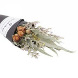 (2)1Pc Dried Flowers Bouquet Artificial Rose Ornament For Home Wedding
