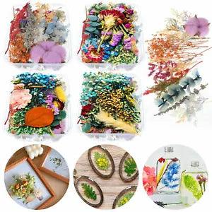 DIY Dried Flowers Scattered Aromatherapy Candle Epoxy Resin Pendant Making Craft