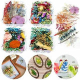 DIY Dried Flowers Scattered Aromatherapy Candle Epoxy Resin Pendant Making Craft