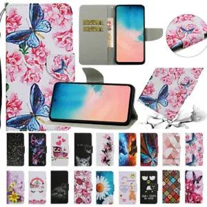Leather Wallet Flip Phone Case Cover For Samsung Galaxy A10 M10 A30S A40 A51 A71