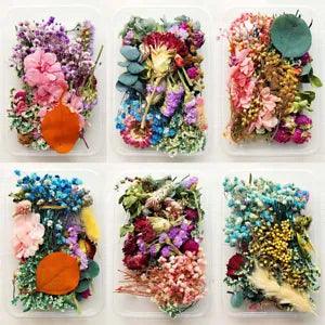 1 Box Bulk Mixed Dried Flower DIY Epoxy Resin Filling Aroma Soap Making Craft US