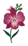 Custom and Unique  A Inspirational Blooms Flower Embroidered Iron Iron on Patch