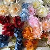 1pc Peony Artificial Silk Flower for Wedding Party Hall home floral Decoration