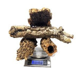 1 Pound FLATS Bag of Virgin Cork Bark - for Orchids, Airplants, Reptiles, and Terrariums