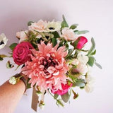 Wedding Bouquet, READY to SHIP  Bridal Bouquet, Silk Wedding Flowers, Summer Wedding, Fall Wedding, Vintage Wedding, Wedding Bride