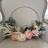 Cabbage Rose Wreath