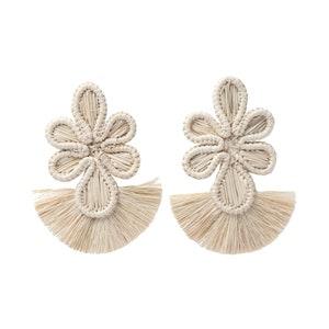 Carmen Iraca/Raffia Earrings
