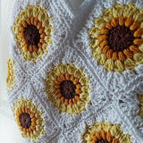 Sunflower Bag - Sunflower Purse - Sunflower Tote - Handmade Summer Bag - Beach Tote - Ladies Handbag - Summer Accessories