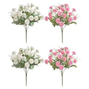 4 Pcs Simulation Carnation Simulated Flower Decoration Carnation Dining Table