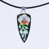 White Orchid Pendant